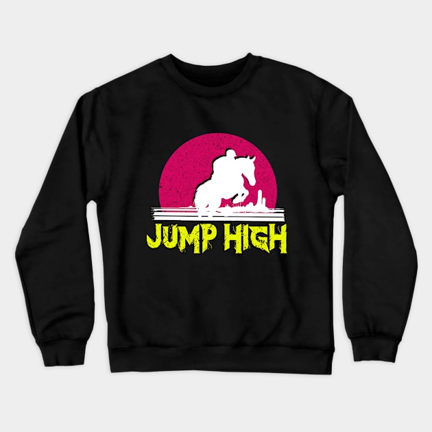 Jump high Crewneck Sweatshirt by Markus Schnabel